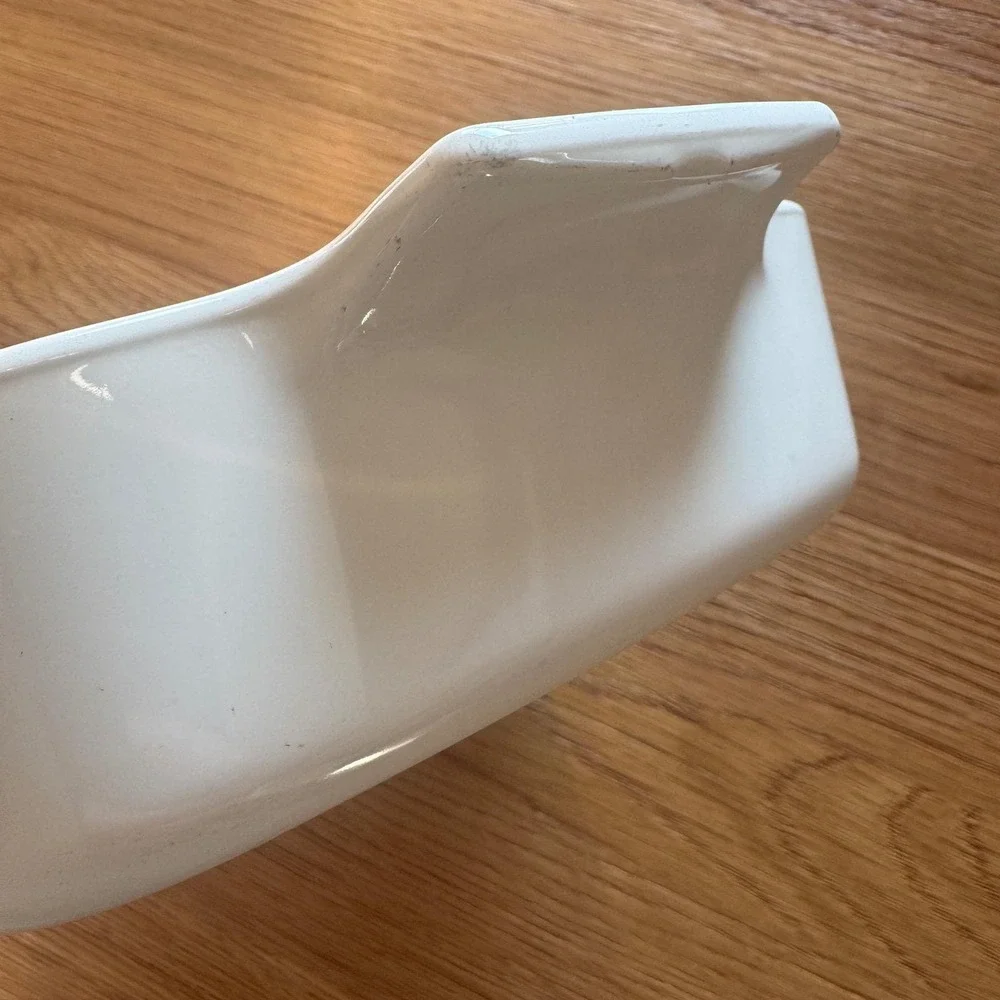 Corning Ware Spice of Life L'Echalote Casserole Dish A-1-B Square White 1 Quart